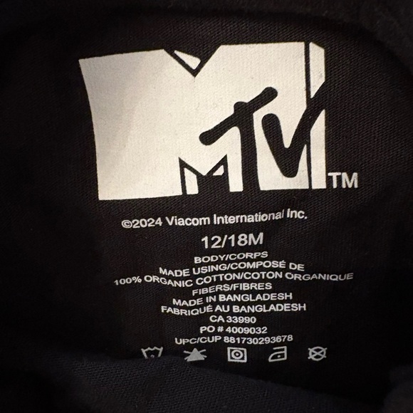 Infant MTV 12-18 month t-shirt - Picture 3 of 4